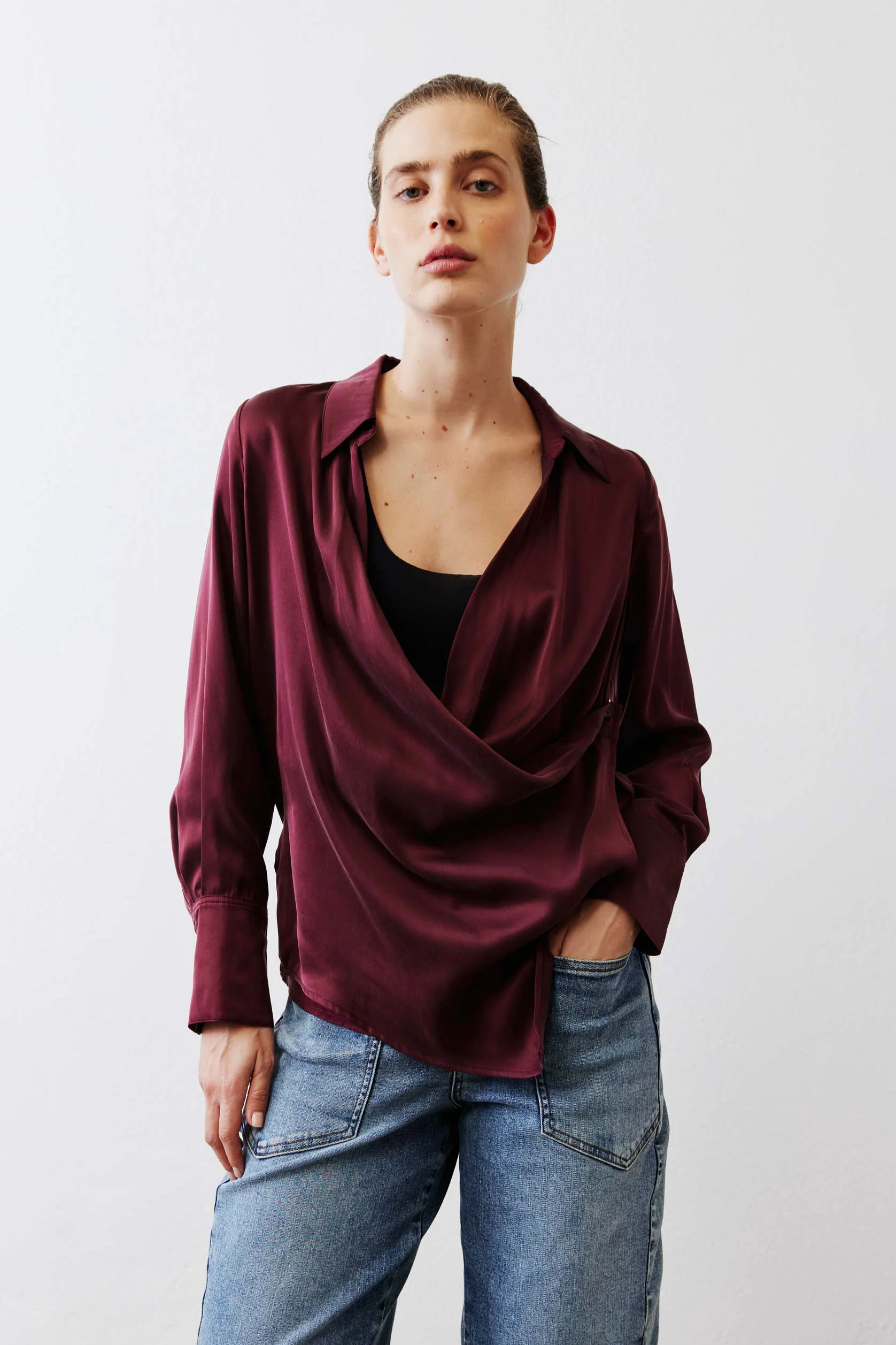 Washable Silk Tops